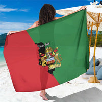 Malawi Flag Map Sarong Simple Malawi Emblem Coat of Arms - Wonder Print Shop