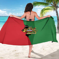 Malawi Flag Map Sarong Simple Malawi Emblem Coat of Arms - Wonder Print Shop