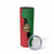 Malawi Flag Map Skinny Tumbler Simple Malawi Emblem Coat of Arms - Wonder Print Shop