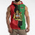 Malawi Flag Map Sleeveless Zip Hoodie Simple Malawi Emblem Coat of Arms - Wonder Print Shop