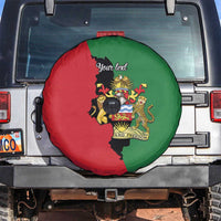 Malawi Flag Map Spare Tire Cover Simple Malawi Emblem Coat of Arms - Wonder Print Shop