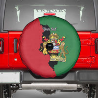 Malawi Flag Map Spare Tire Cover Simple Malawi Emblem Coat of Arms - Wonder Print Shop