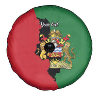 Malawi Flag Map Spare Tire Cover Simple Malawi Emblem Coat of Arms - Wonder Print Shop