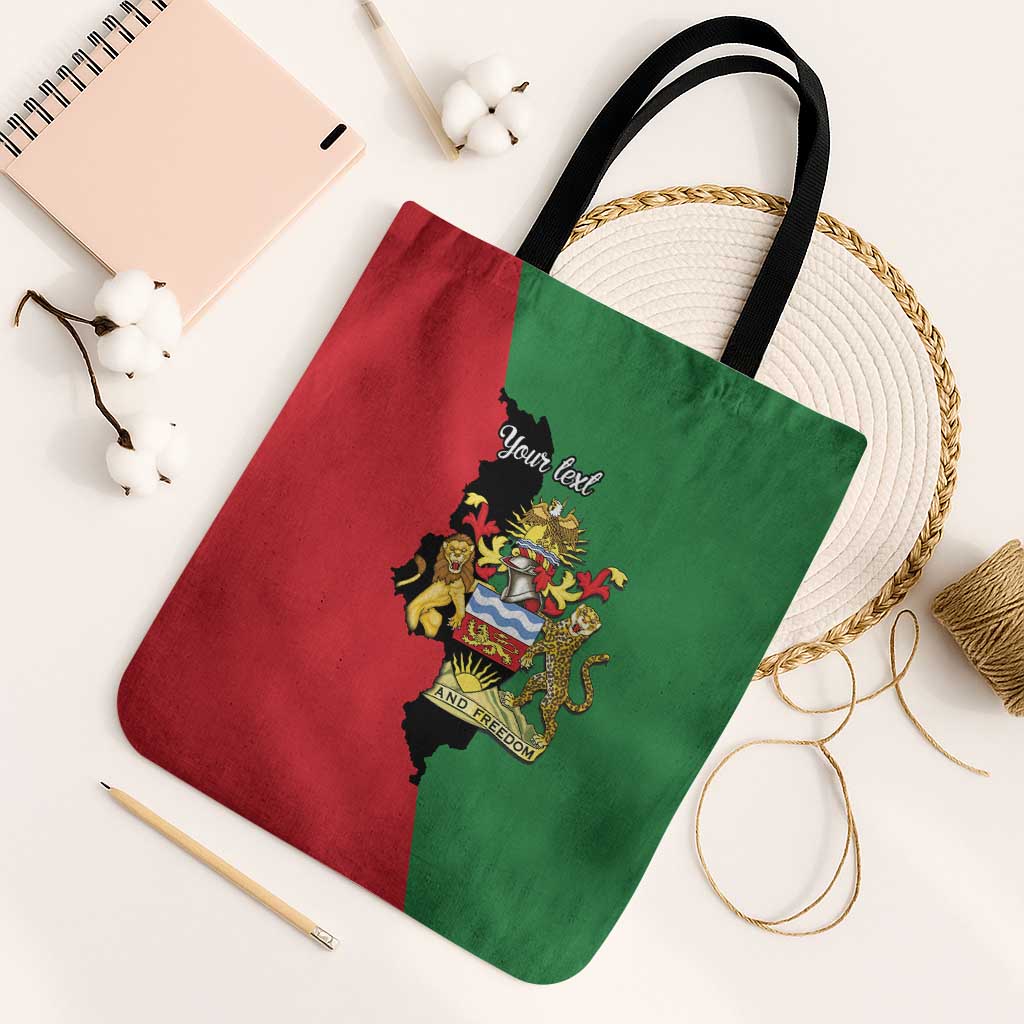 Malawi Flag Map Tote Bag Simple Malawi Emblem Coat of Arms - Wonder Print Shop