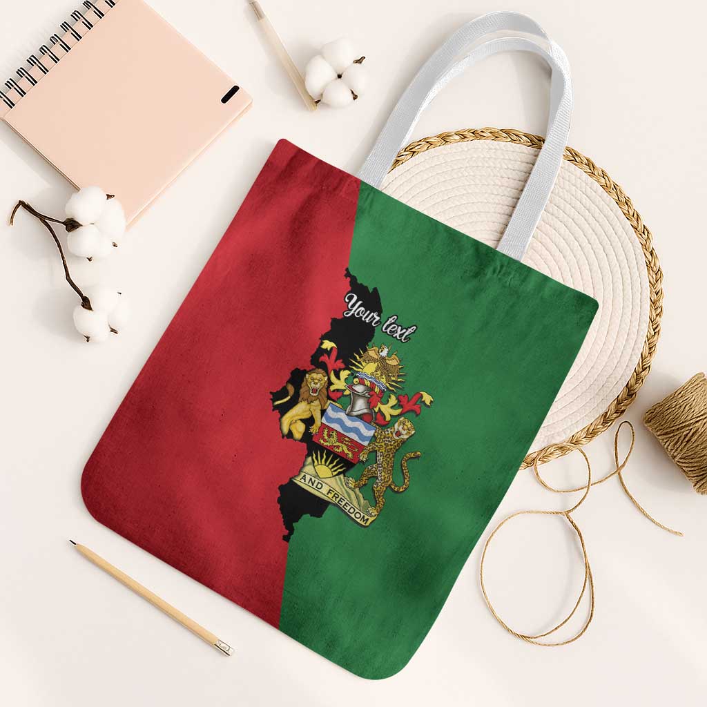 Malawi Flag Map Tote Bag Simple Malawi Emblem Coat of Arms - Wonder Print Shop