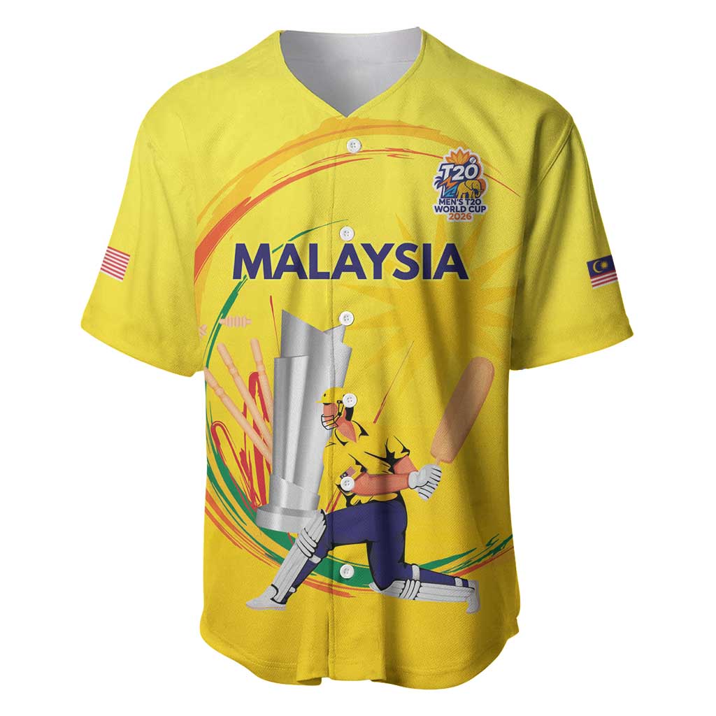 Custom Cricket Malaysia East Asia-Pacific Baseball Jersey Malaysia Road to Glory - Wonder Print Shop