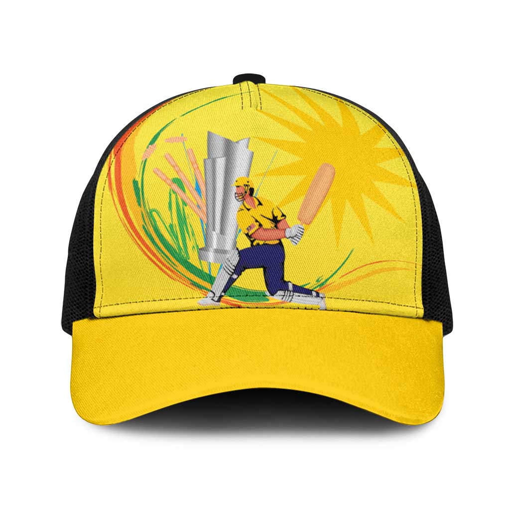 Cricket Malaysia East Asia-Pacific Baseball Net Cap Malaysia Road to Glory - Wonder Print Shop
