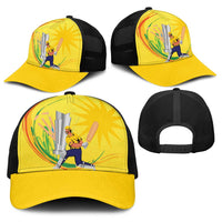 Cricket Malaysia East Asia-Pacific Baseball Net Cap Malaysia Road to Glory - Wonder Print Shop