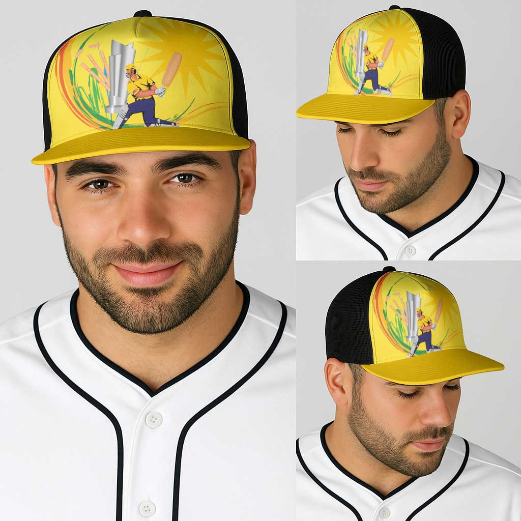 Cricket Malaysia East Asia-Pacific Baseball Net Cap Malaysia Road to Glory - Wonder Print Shop