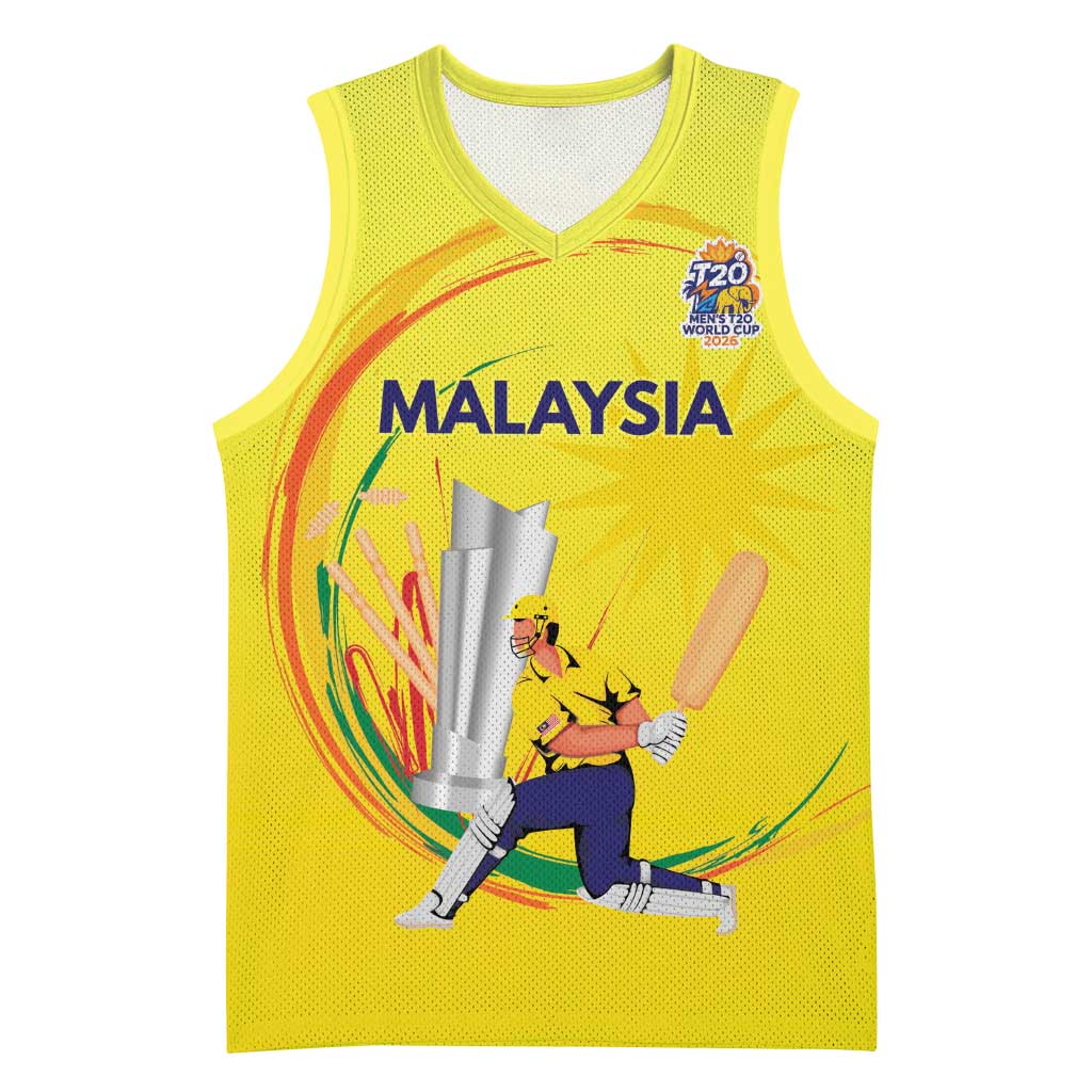 Custom Cricket Malaysia East Asia-Pacific Basketball Jersey Malaysia Road to Glory - Wonder Print Shop