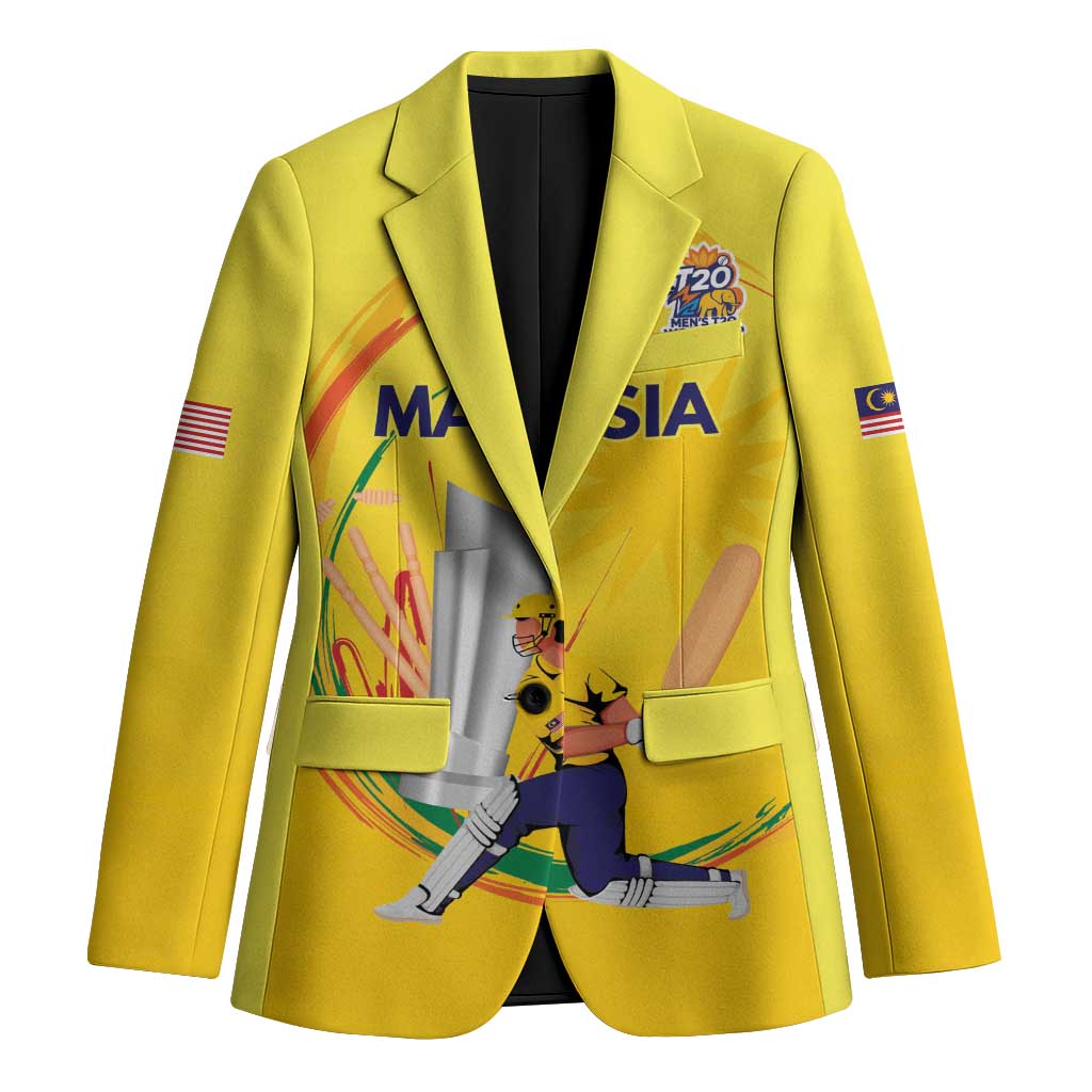 Custom Cricket Malaysia East Asia-Pacific Blazer Malaysia Road to Glory - Wonder Print Shop