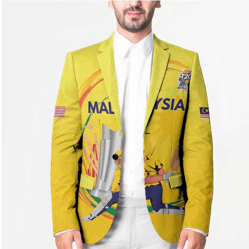 Custom Cricket Malaysia East Asia-Pacific Blazer Malaysia Road to Glory - Wonder Print Shop