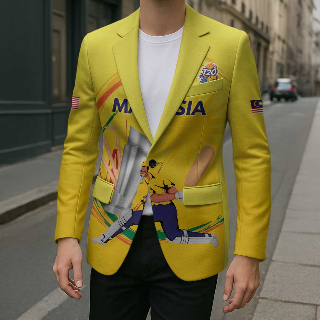 Custom Cricket Malaysia East Asia-Pacific Blazer Malaysia Road to Glory - Wonder Print Shop