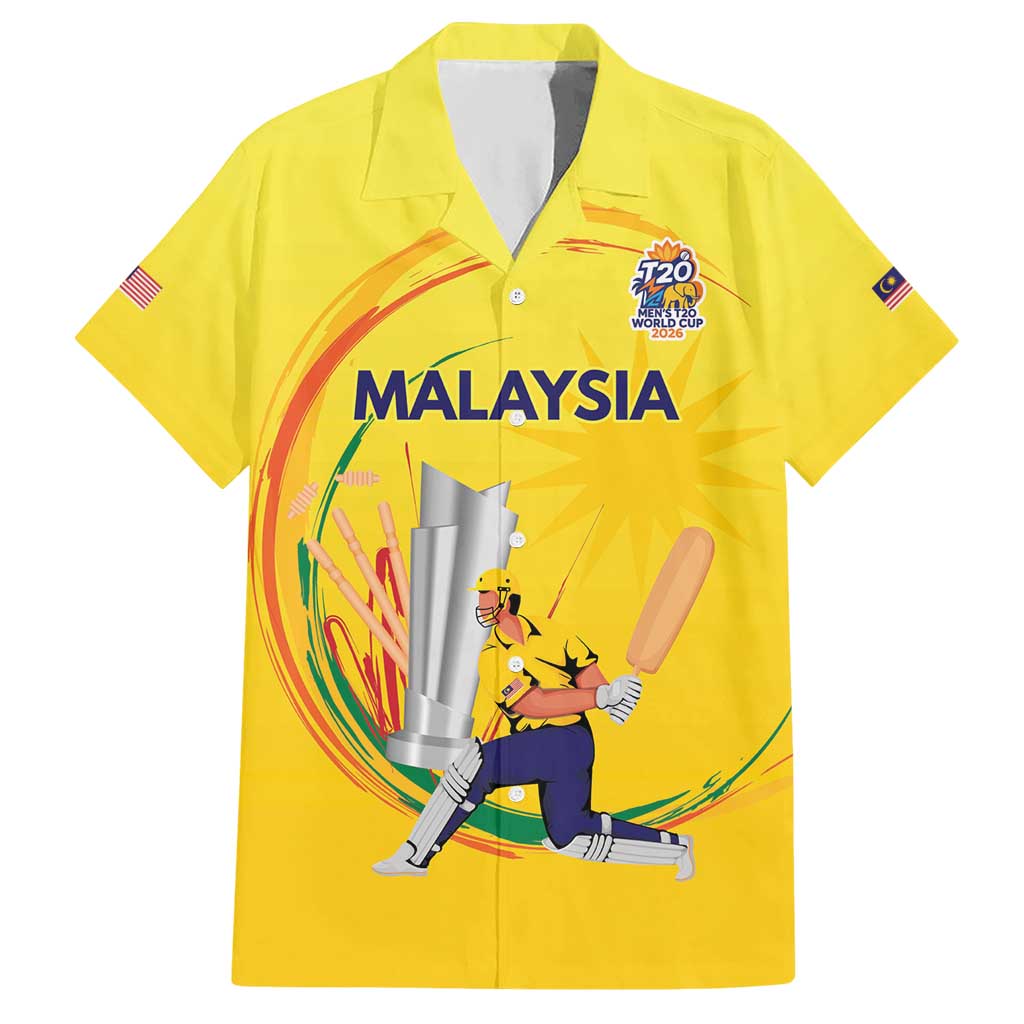 Custom Cricket Malaysia East Asia-Pacific Hawaiian Shirt Malaysia Road to Glory - Wonder Print Shop