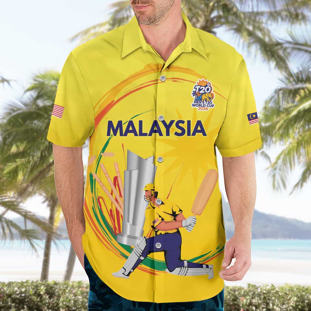 Custom Cricket Malaysia East Asia-Pacific Hawaiian Shirt Malaysia Road to Glory - Wonder Print Shop