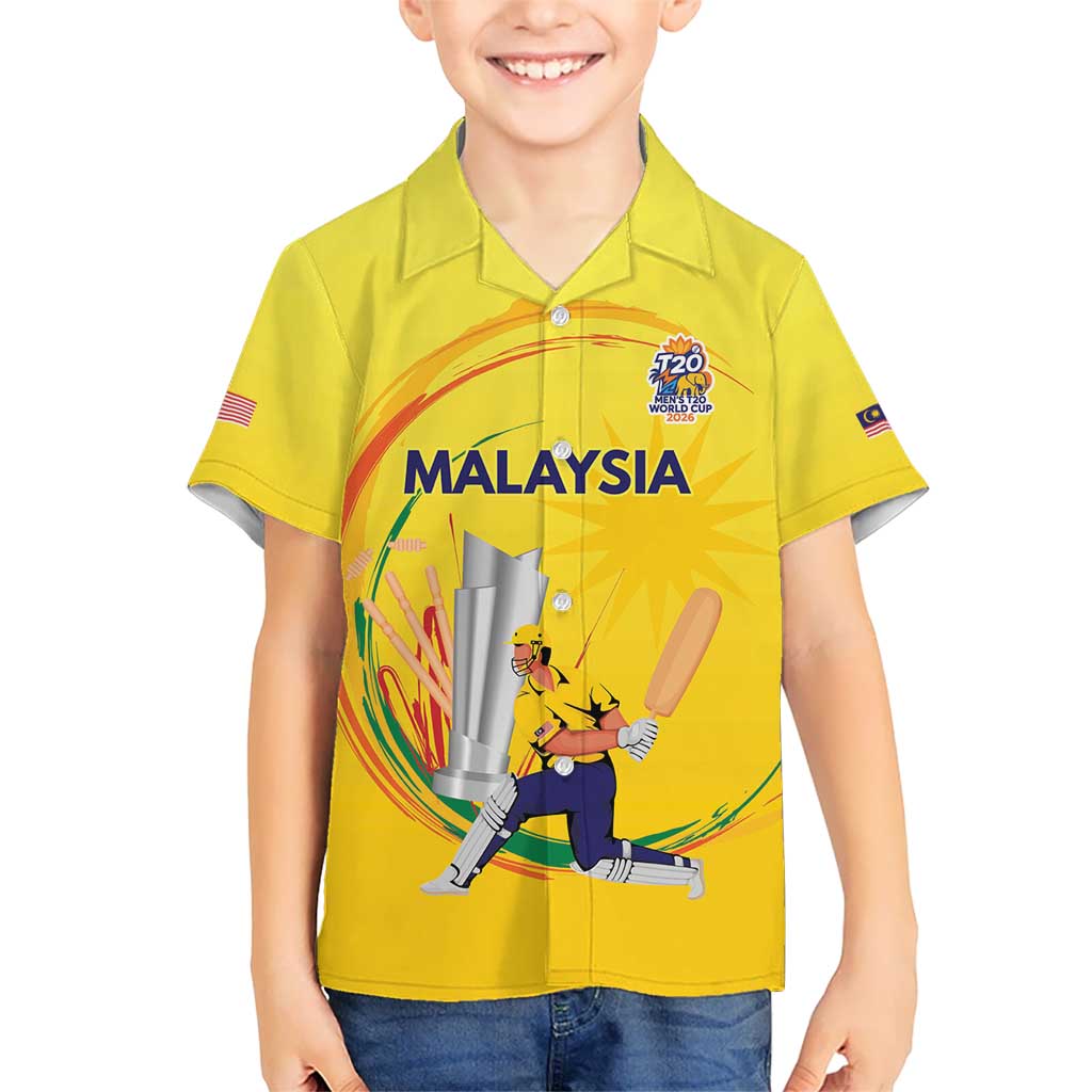 Custom Cricket Malaysia East Asia-Pacific Hawaiian Shirt Malaysia Road to Glory - Wonder Print Shop