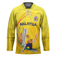 Custom Cricket Malaysia East Asia-Pacific Hockey Jersey Malaysia Road to Glory - Wonder Print Shop