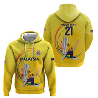 Custom Cricket Malaysia East Asia-Pacific Hoodie Malaysia Road to Glory - Wonder Print Shop