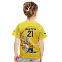 Custom Cricket Malaysia East Asia-Pacific Kid T Shirt Malaysia Road to Glory - Wonder Print Shop