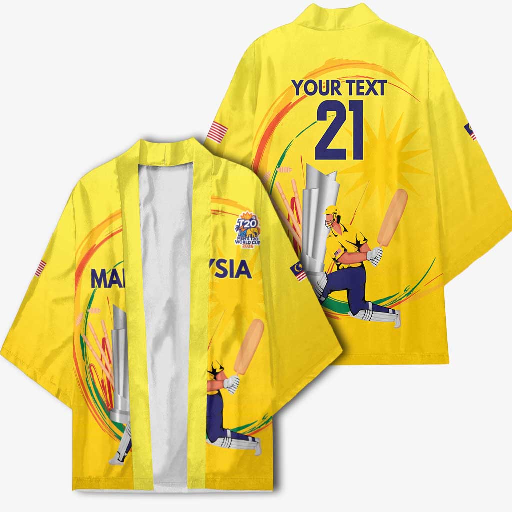 Custom Cricket Malaysia East Asia-Pacific Kimono Malaysia Road to Glory - Wonder Print Shop