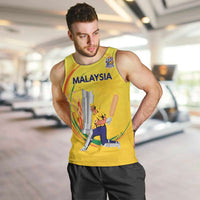 Custom Cricket Malaysia East Asia-Pacific Men Tank Top Malaysia Road to Glory - Wonder Print Shop