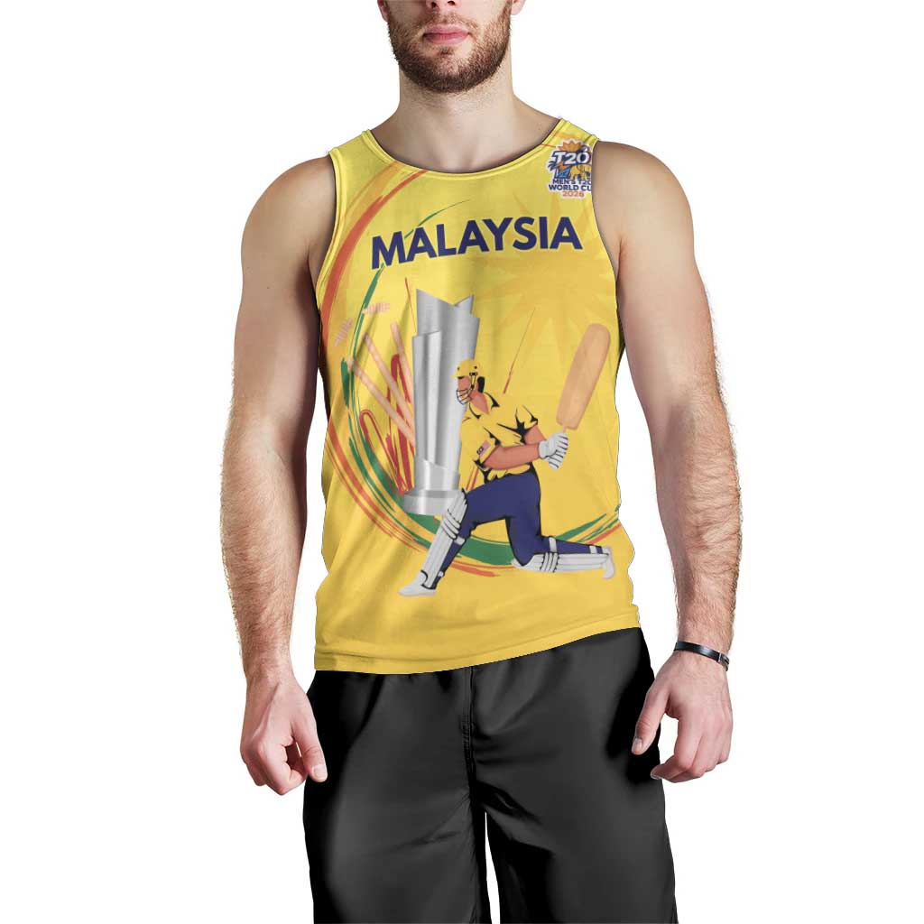 Custom Cricket Malaysia East Asia-Pacific Men Tank Top Malaysia Road to Glory - Wonder Print Shop