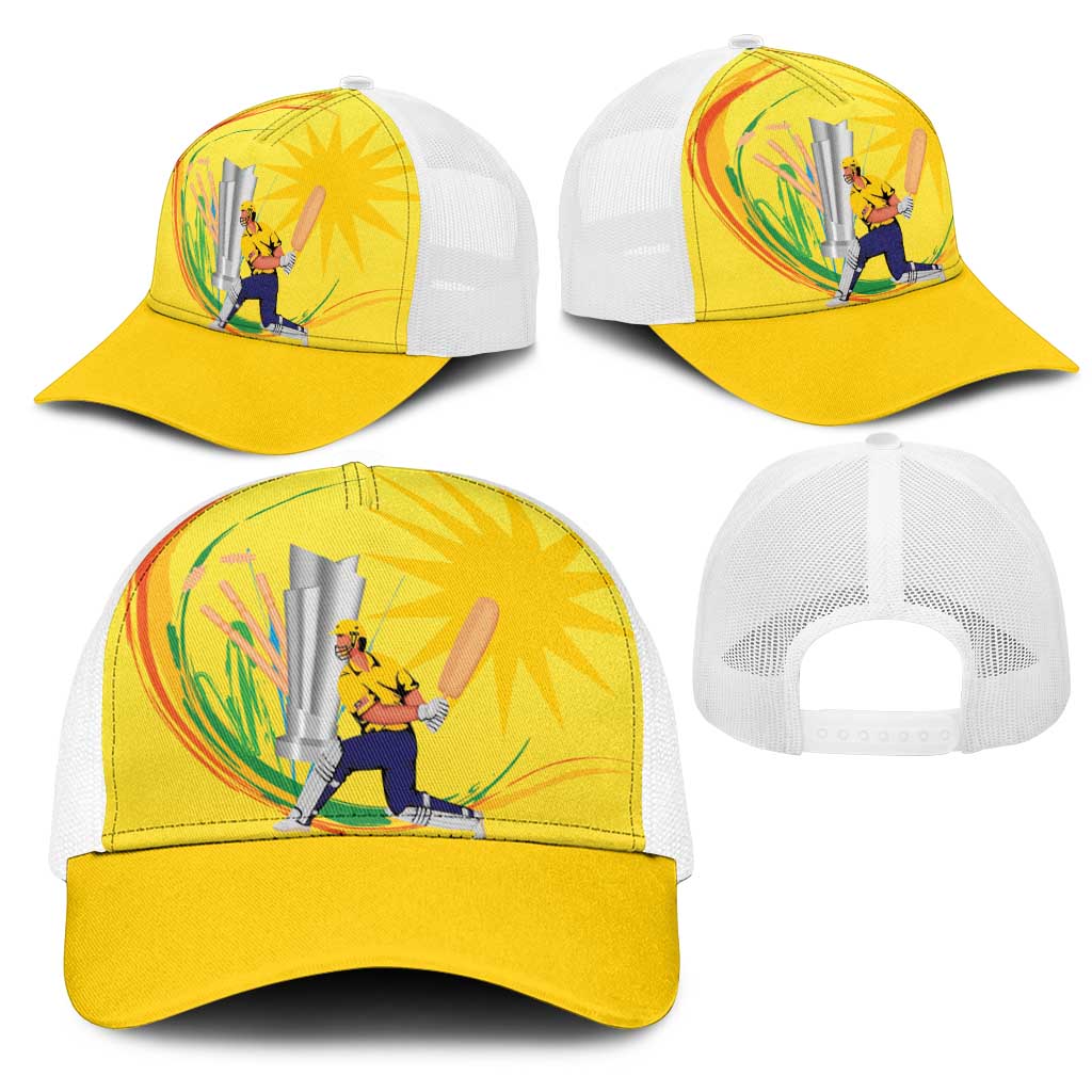 Cricket Malaysia East Asia-Pacific Mesh Trucker Cap Malaysia Road to Glory - Wonder Print Shop