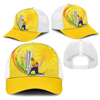Cricket Malaysia East Asia-Pacific Mesh Trucker Cap Malaysia Road to Glory - Wonder Print Shop
