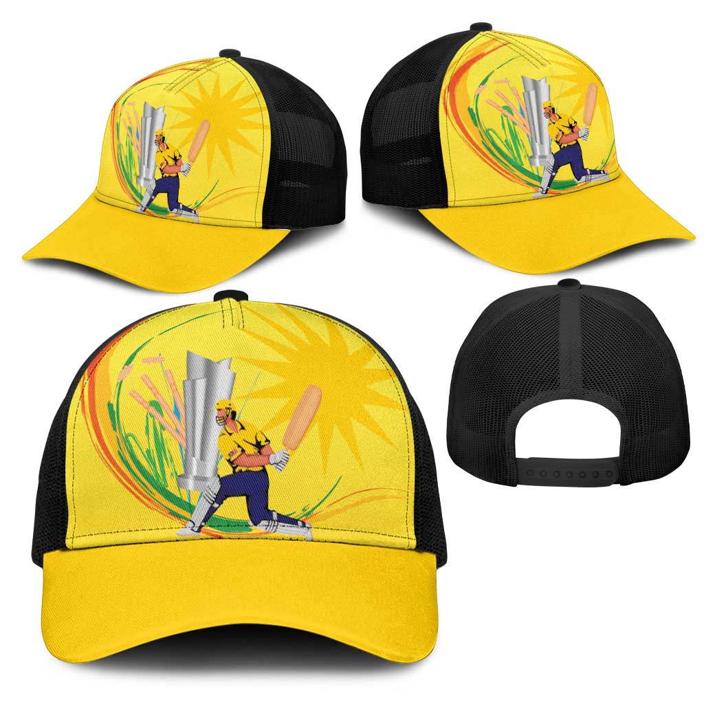 Cricket Malaysia East Asia-Pacific Mesh Trucker Cap Malaysia Road to Glory - Wonder Print Shop