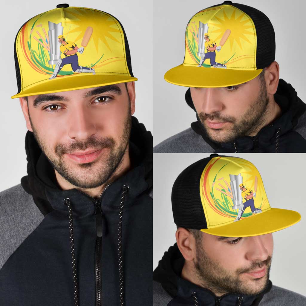 Cricket Malaysia East Asia-Pacific Mesh Trucker Cap Malaysia Road to Glory - Wonder Print Shop