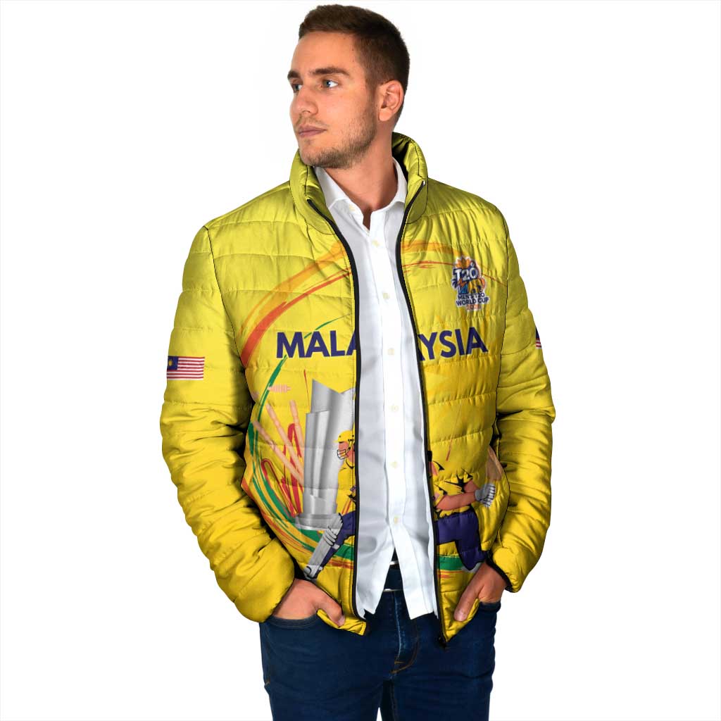 Custom Cricket Malaysia East Asia-Pacific Padded Jacket Malaysia Road to Glory - Wonder Print Shop