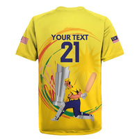 Custom Cricket Malaysia East Asia-Pacific Rugby Jersey Malaysia Road to Glory - Wonder Print Shop
