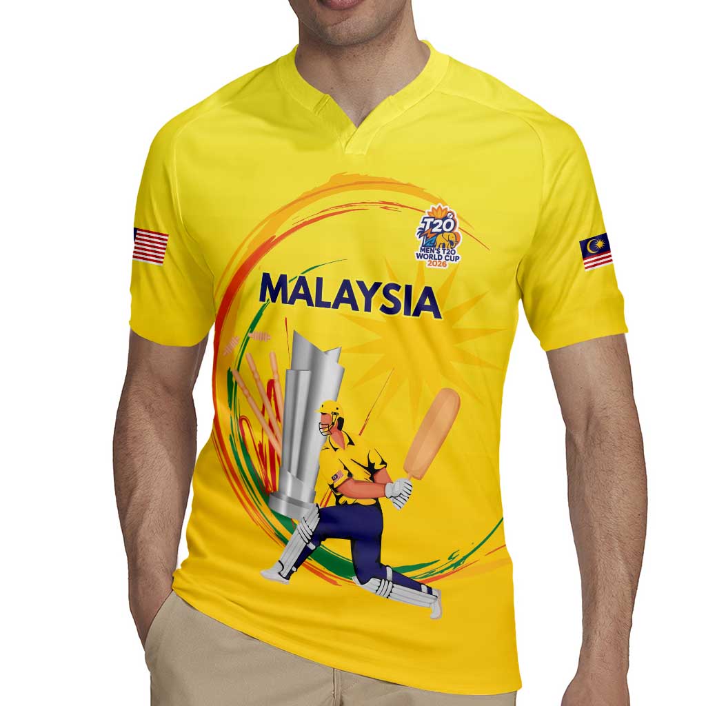 Custom Cricket Malaysia East Asia-Pacific Rugby Jersey Malaysia Road to Glory - Wonder Print Shop