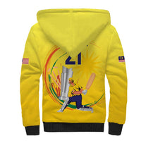 Custom Cricket Malaysia East Asia-Pacific Sherpa Hoodie Malaysia Road to Glory - Wonder Print Shop