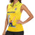 Custom Cricket Malaysia East Asia-Pacific Women Sleeveless Polo Shirt Malaysia Road to Glory - Wonder Print Shop
