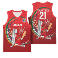 Custom Cricket Oman East Asia-Pacific Basketball Jersey Oman Home Victory Spirit - Wonder Print Shop