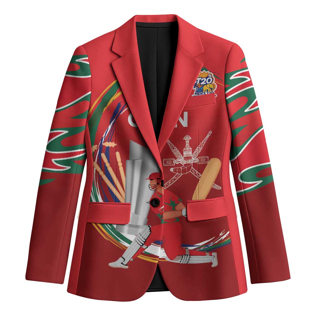 Custom Cricket Oman East Asia-Pacific Blazer Oman Home Victory Spirit - Wonder Print Shop