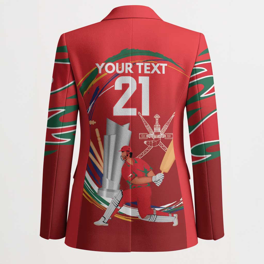 Custom Cricket Oman East Asia-Pacific Blazer Oman Home Victory Spirit - Wonder Print Shop