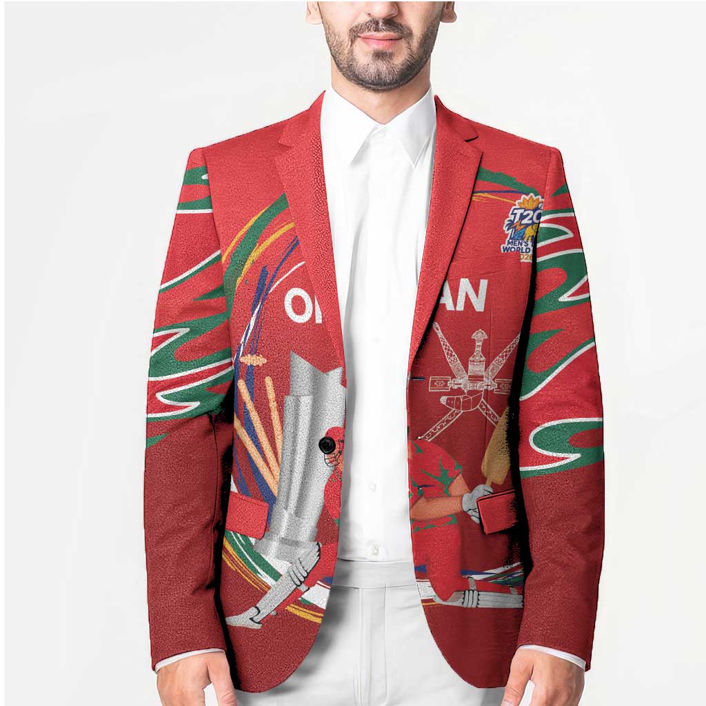 Custom Cricket Oman East Asia-Pacific Blazer Oman Home Victory Spirit - Wonder Print Shop