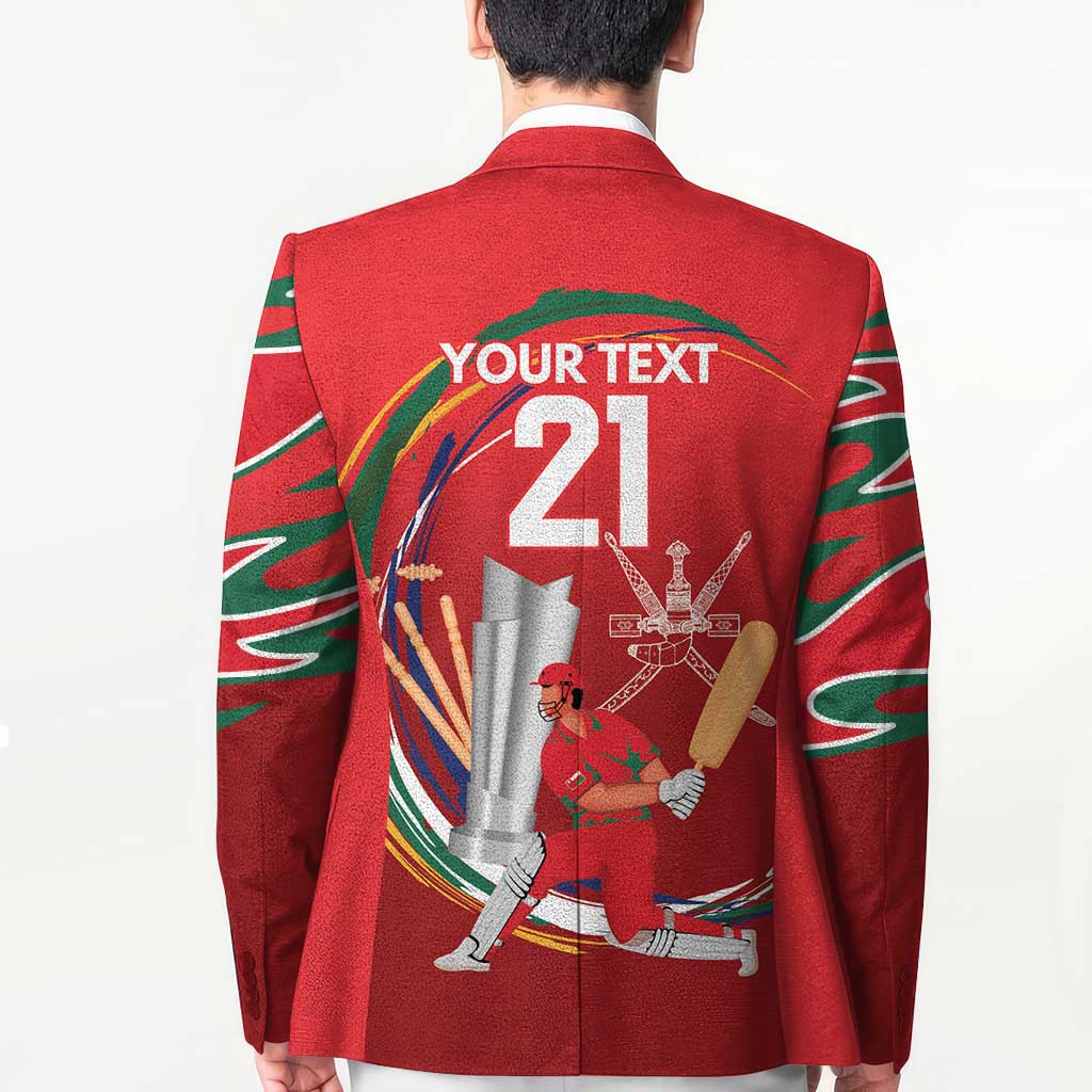 Custom Cricket Oman East Asia-Pacific Blazer Oman Home Victory Spirit - Wonder Print Shop