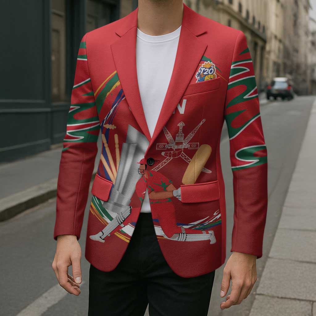 Custom Cricket Oman East Asia-Pacific Blazer Oman Home Victory Spirit - Wonder Print Shop