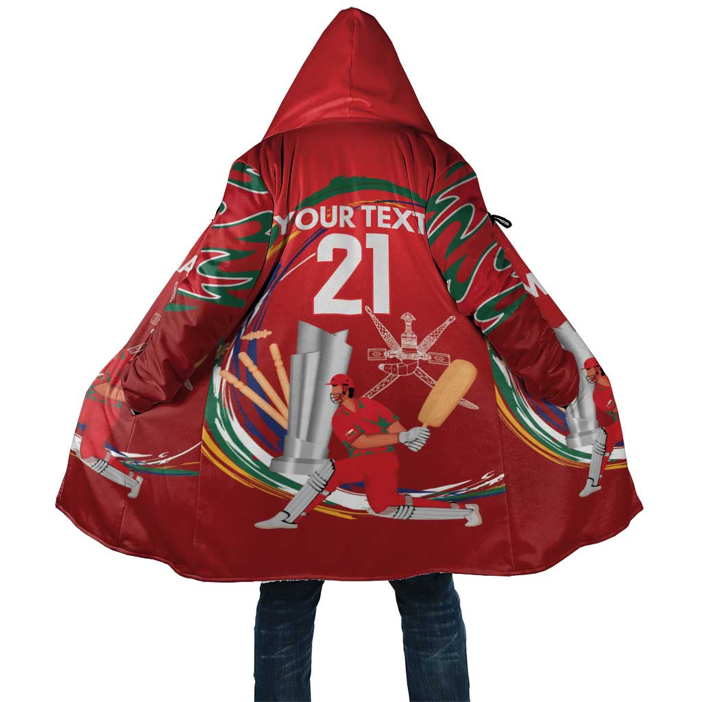 Custom Cricket Oman East Asia-Pacific Cloak Oman Home Victory Spirit - Wonder Print Shop