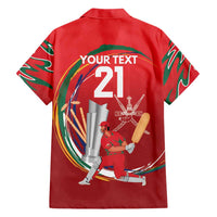 Custom Cricket Oman East Asia-Pacific Hawaiian Shirt Oman Home Victory Spirit - Wonder Print Shop