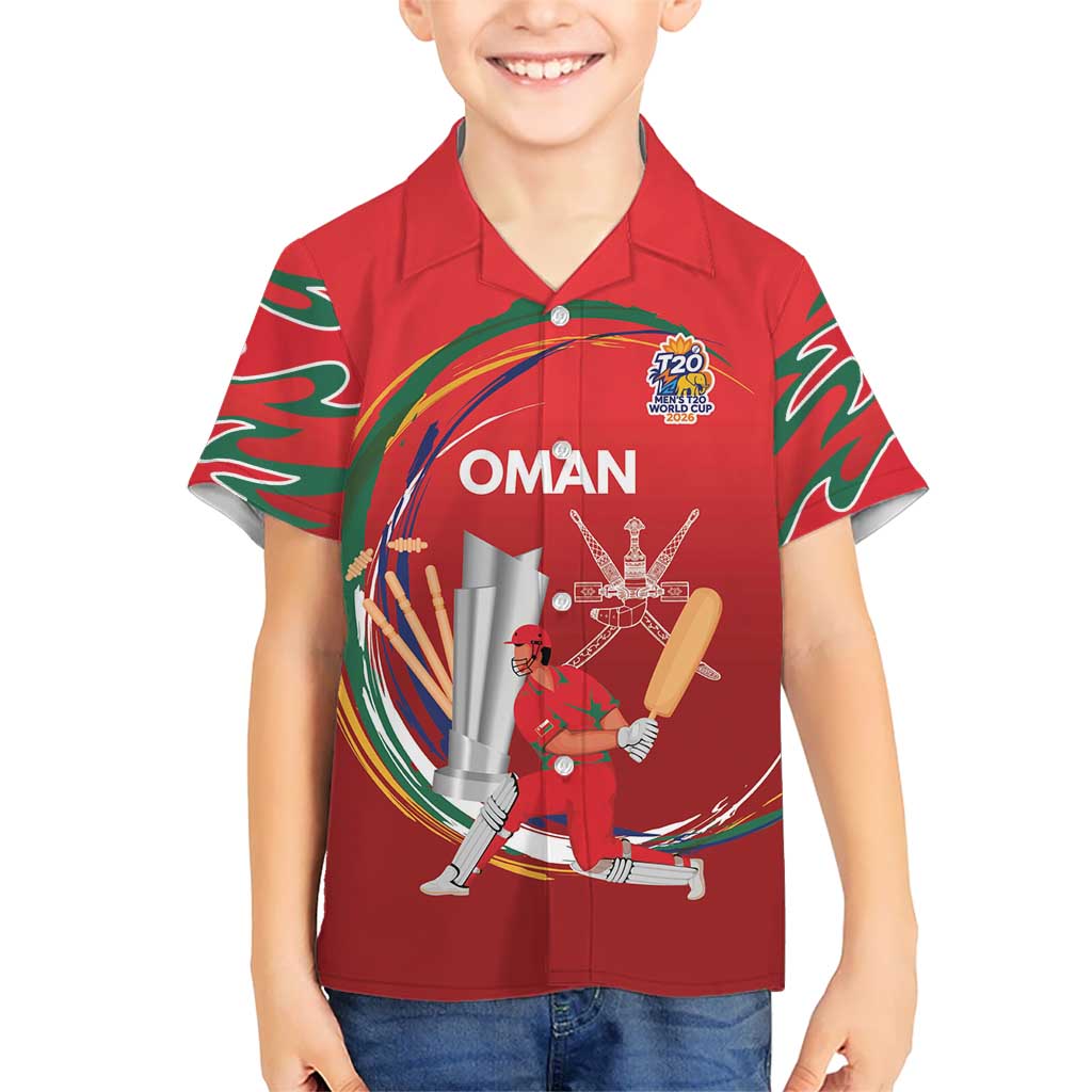 Custom Cricket Oman East Asia-Pacific Hawaiian Shirt Oman Home Victory Spirit - Wonder Print Shop