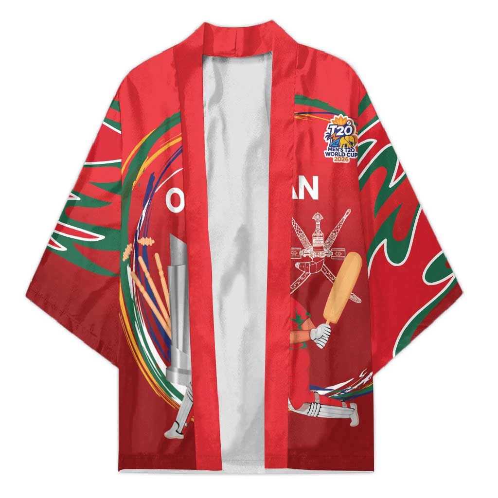 Custom Cricket Oman East Asia-Pacific Kimono Oman Home Victory Spirit - Wonder Print Shop