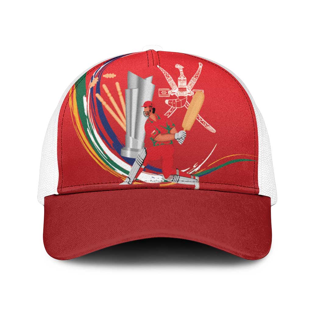 Cricket Oman East Asia-Pacific Mesh Trucker Cap Oman Home Victory Spirit - Wonder Print Shop
