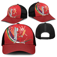 Cricket Oman East Asia-Pacific Mesh Trucker Cap Oman Home Victory Spirit - Wonder Print Shop