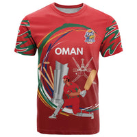Custom Cricket Oman East Asia-Pacific T Shirt Oman Home Victory Spirit - Wonder Print Shop