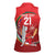 Custom Cricket Oman East Asia-Pacific Women Sleeveless Polo Shirt Oman Home Victory Spirit - Wonder Print Shop