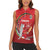 Custom Cricket Oman East Asia-Pacific Women Sleeveless Polo Shirt Oman Home Victory Spirit - Wonder Print Shop